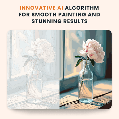 Paint by numbers - Soft Bloom - MyArt