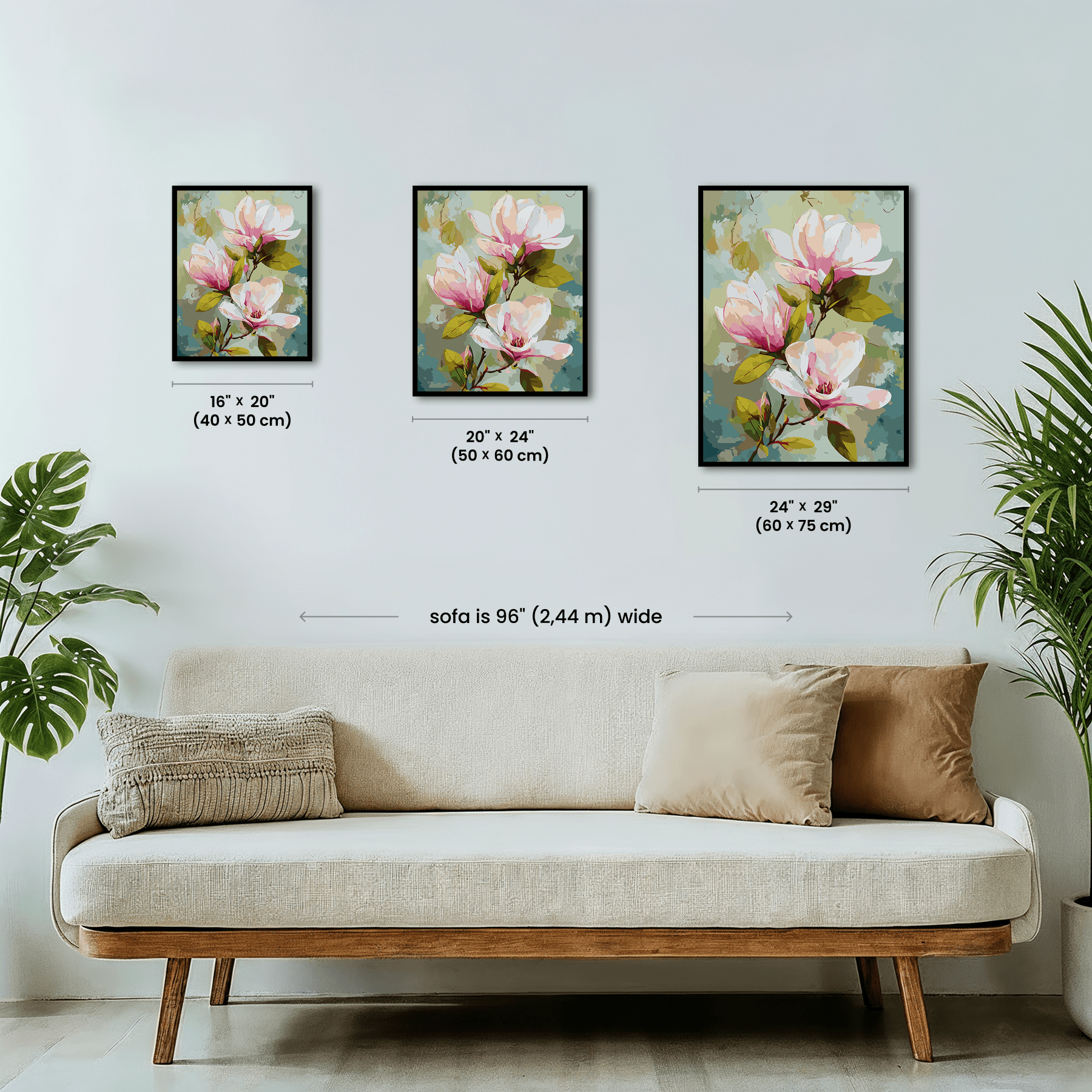 Paint by numbers - Soft Botanica - MyArt