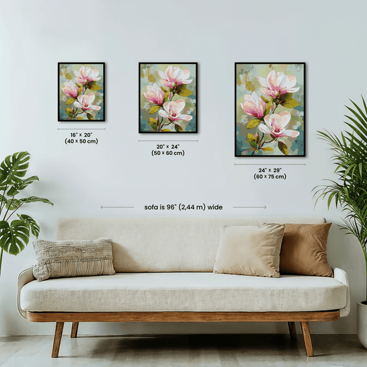 Paint by numbers - Soft Botanica - MyArt