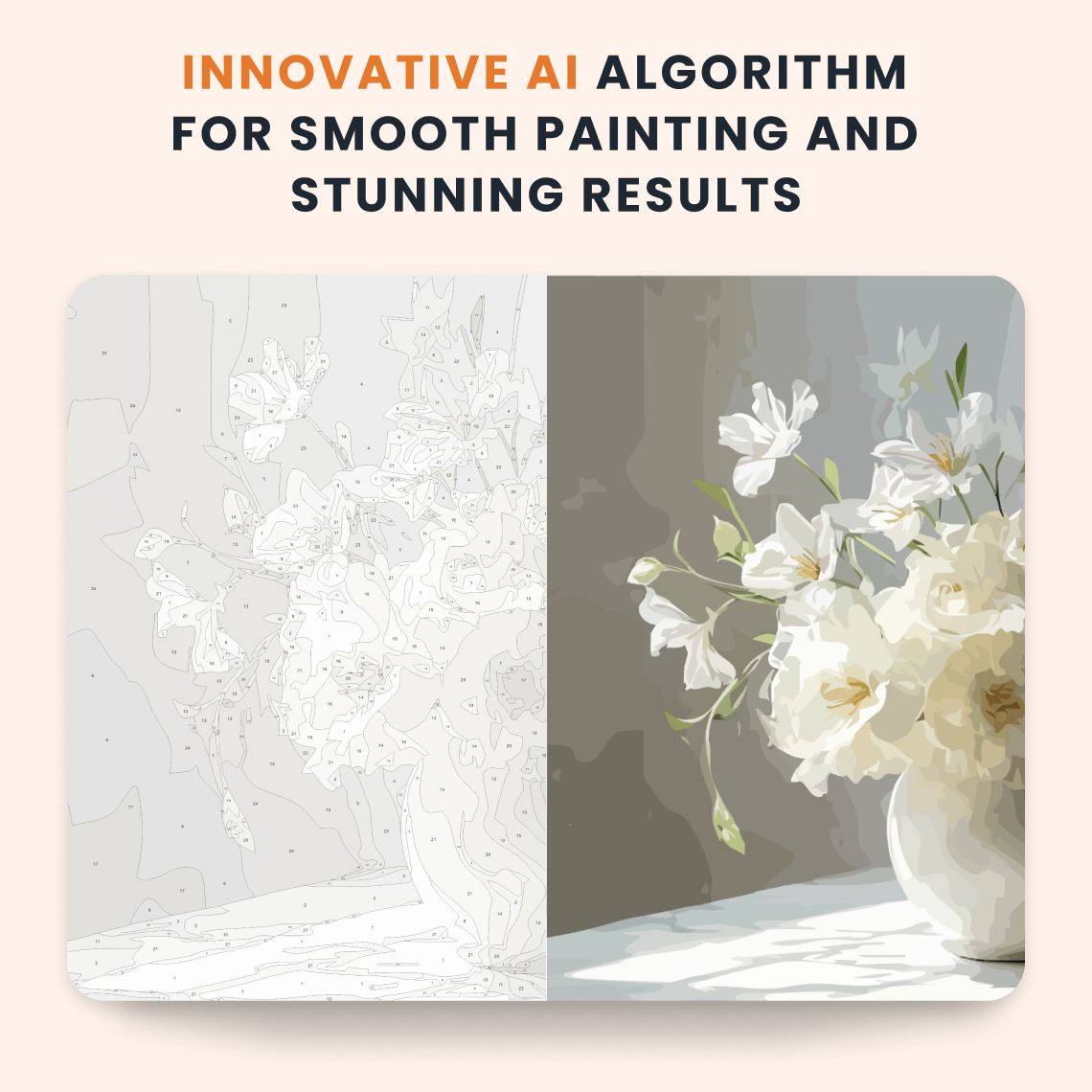 Paint by numbers - Soft Elegance - MyArt