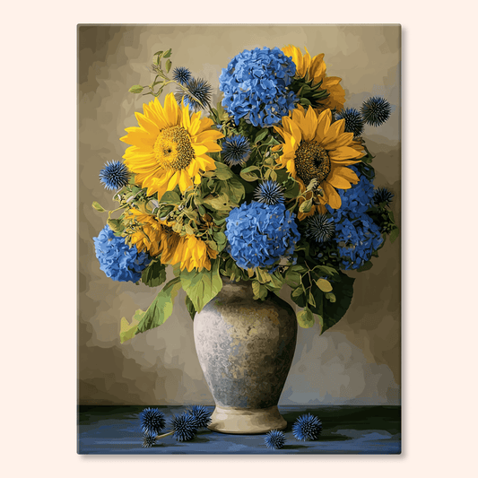 Paint by numbers - Soft Floral Tone - MyArt