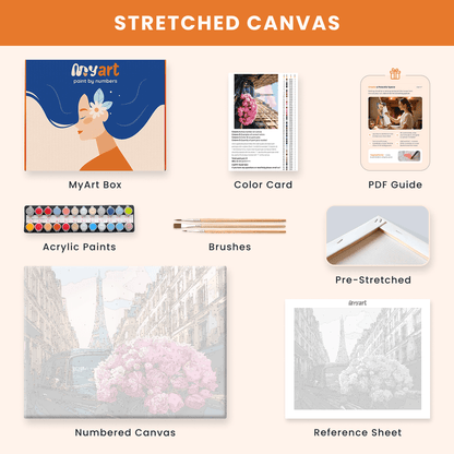 Paint by numbers - Soft Radiance - MyArt