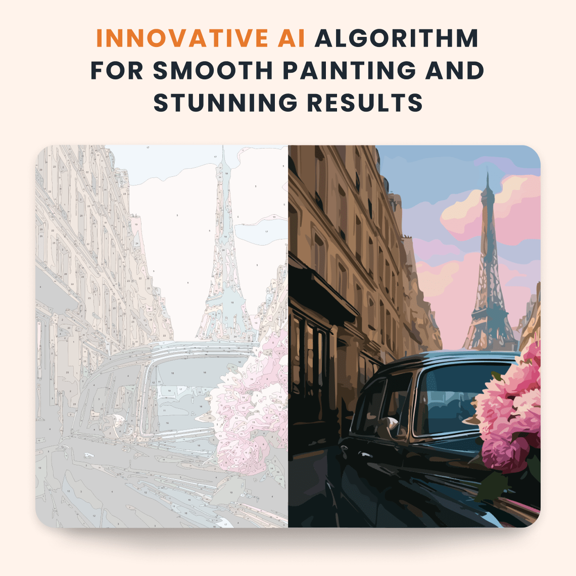 Paint by numbers - Soft Radiance - MyArt