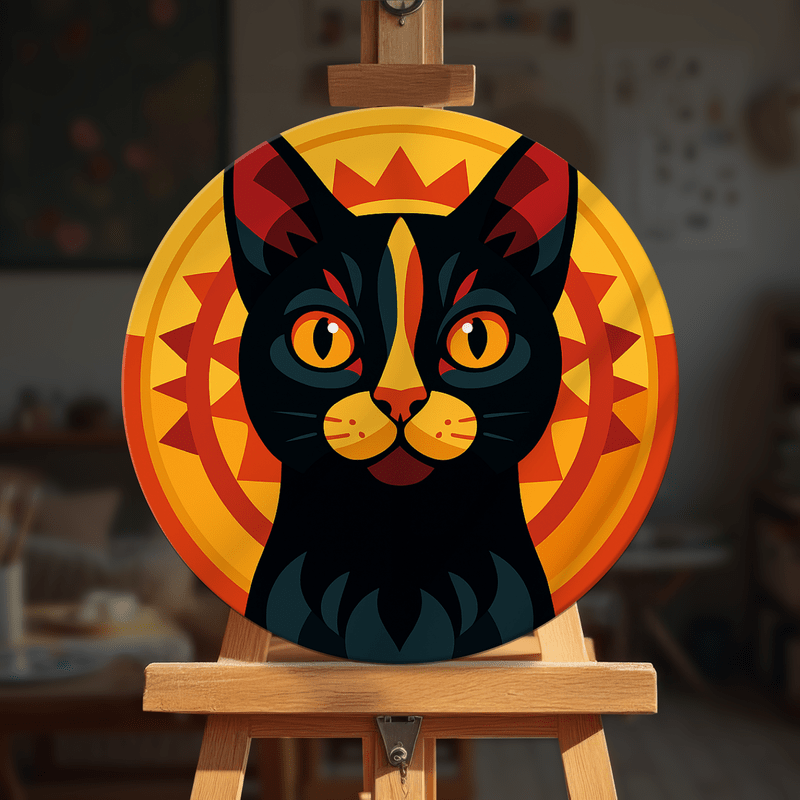 Paint by numbers - Solar Cat - MyArt