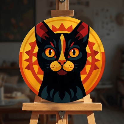 Paint by numbers - Solar Cat - MyArt