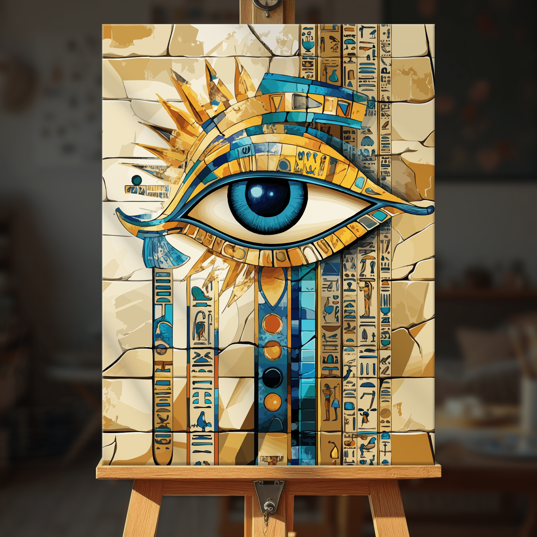 Paint by numbers - Solar Gaze - MyArt