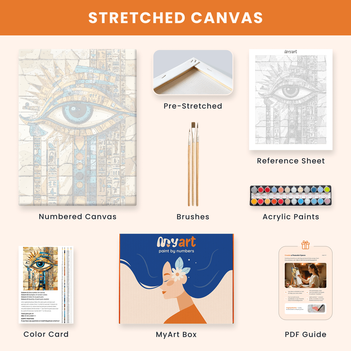 Paint by numbers - Solar Gaze - MyArt