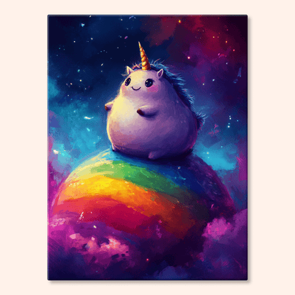 Paint by numbers - Space Unicorn - MyArt