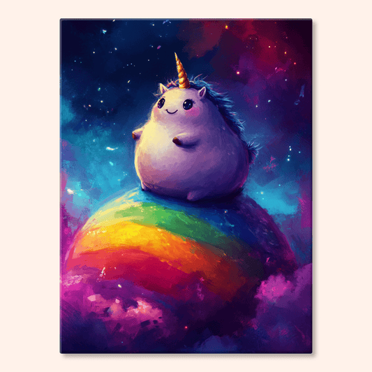 Paint by numbers - Space Unicorn - MyArt