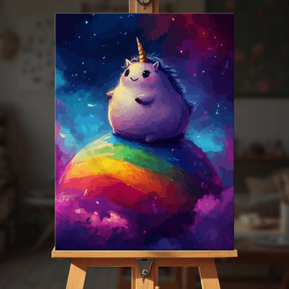 Paint by numbers - Space Unicorn - MyArt