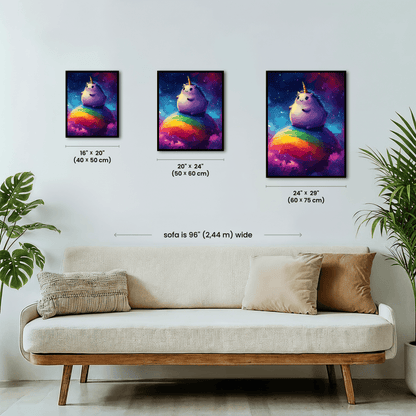 Paint by numbers - Space Unicorn - MyArt