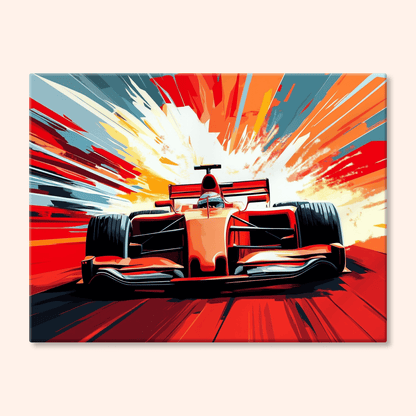 Paint by numbers - Speed Thrills - MyArt