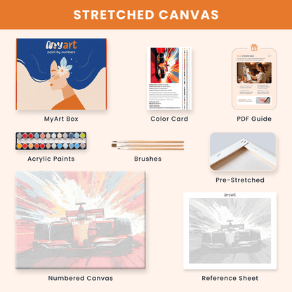 Paint by numbers - Speed Thrills - MyArt