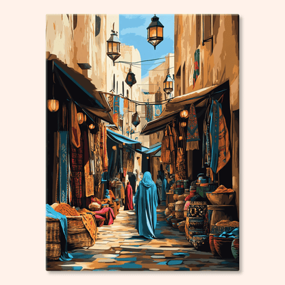 Paint by numbers - Spice Alley - MyArt