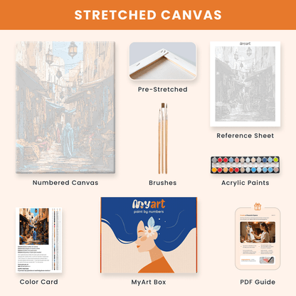 Paint by numbers - Spice Alley - MyArt