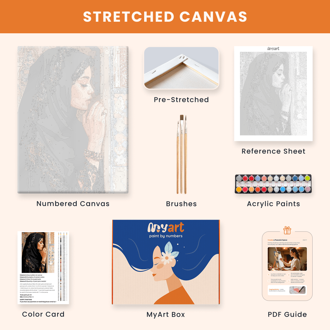 Paint by numbers - Spiritual Grace - MyArt