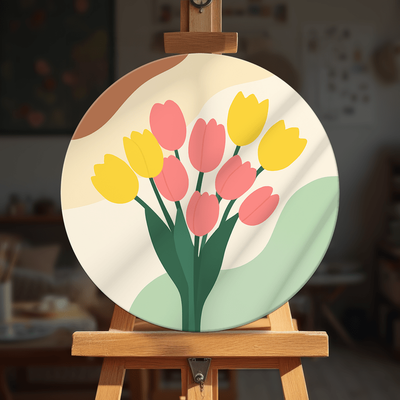 Paint by numbers - Spring Tulips - MyArt