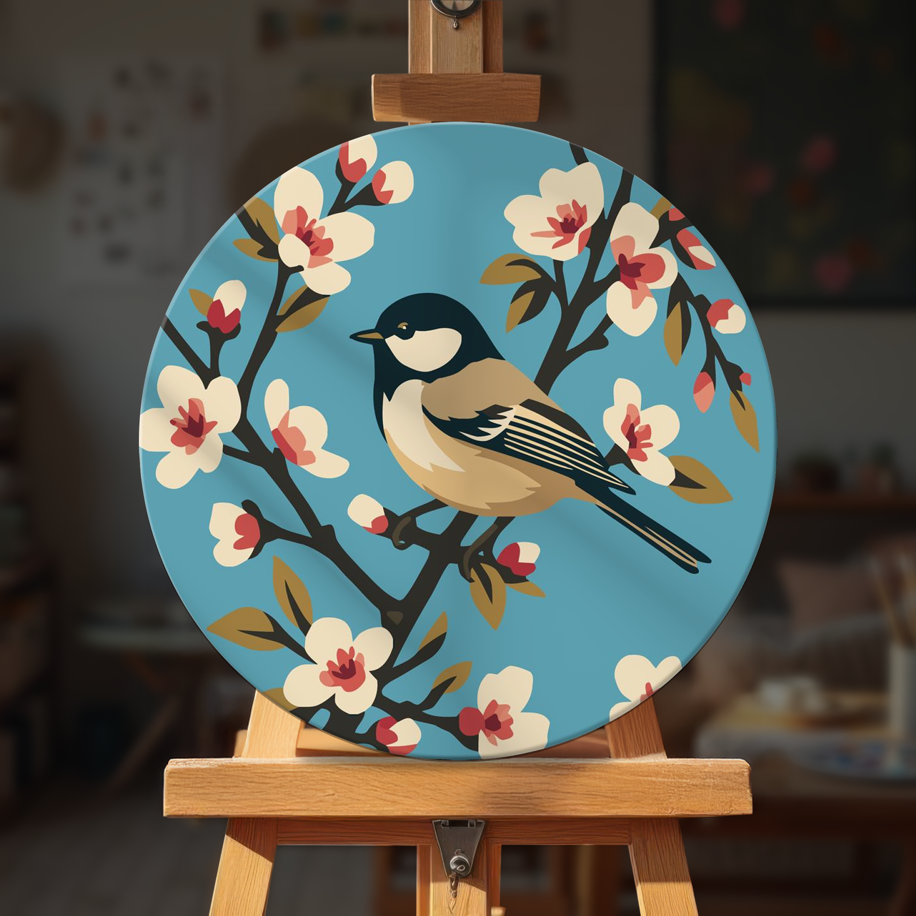 Paint by numbers - Spring Bird - MyArt