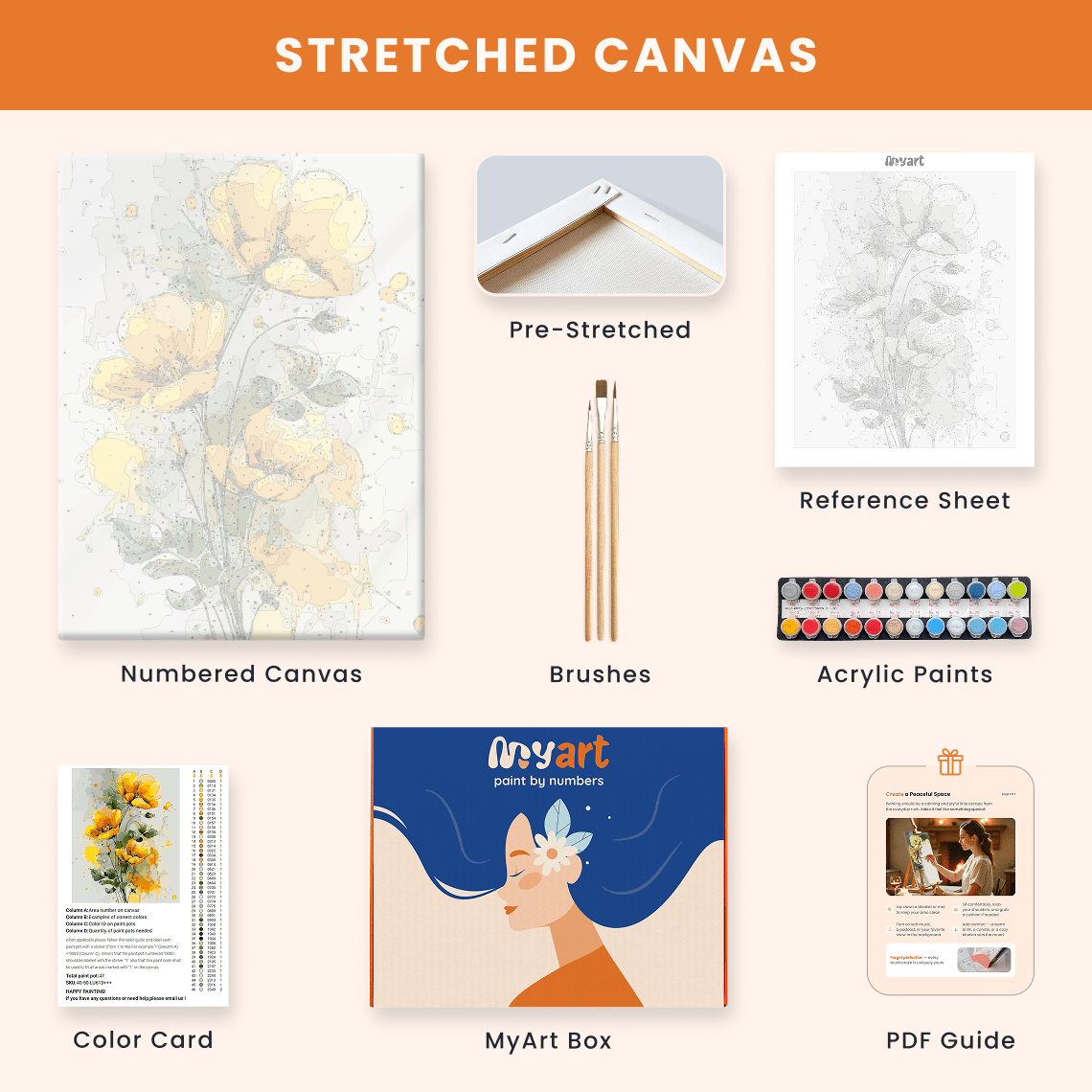 Paint by numbers - Spring Reverie - MyArt