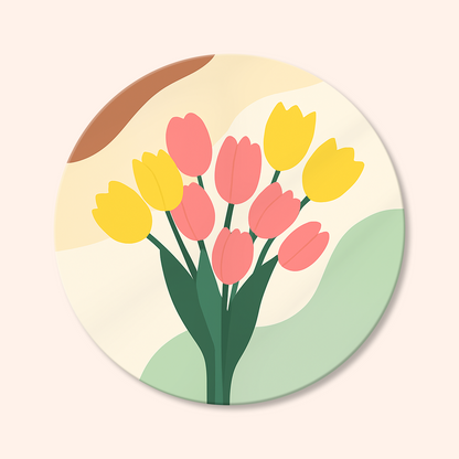 Paint by numbers - Spring Tulips - MyArt