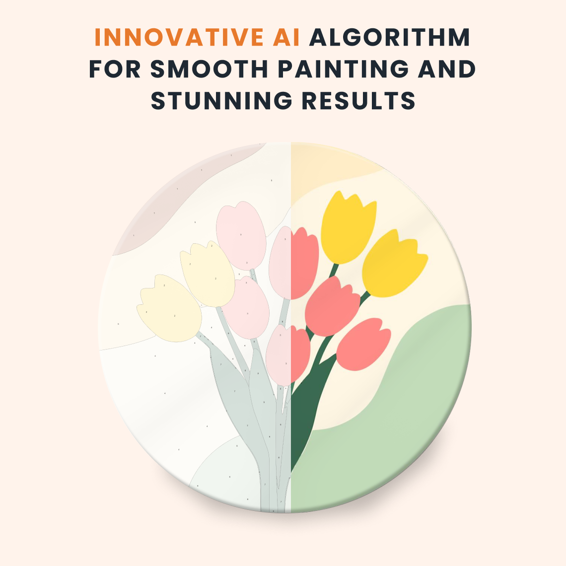 Paint by numbers - Spring Tulips - MyArt