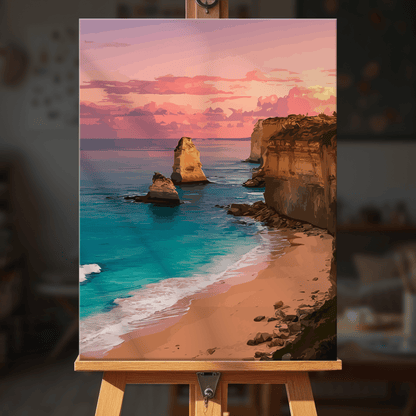 Paint by numbers - Stacked Coast - MyArt