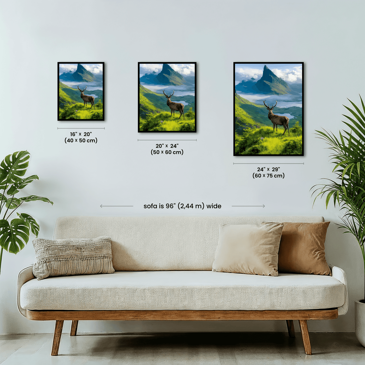 Paint by numbers - Stag Vista - MyArt