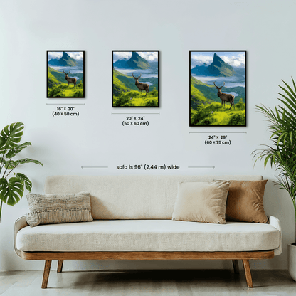 Paint by numbers - Stag Vista - MyArt