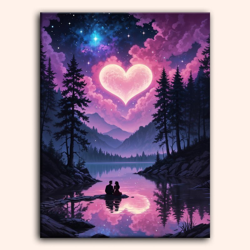 Paint by numbers - Starlit Love - MyArt