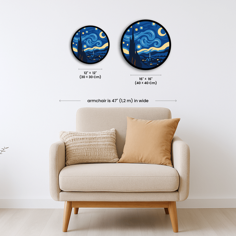 Paint by numbers - Starry Night - MyArt