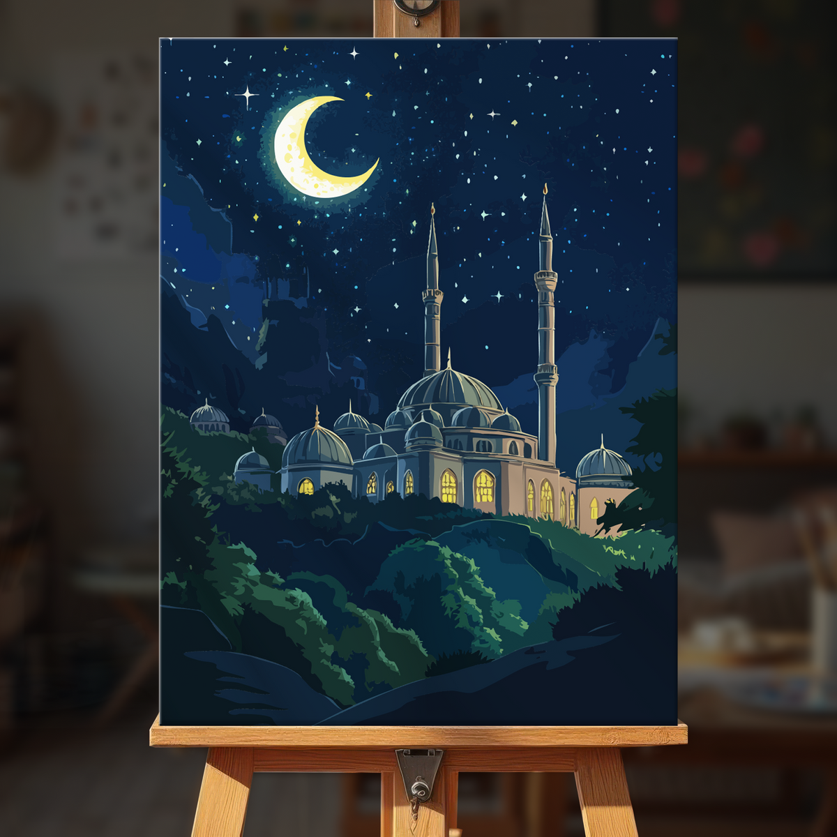 Starry Crescent