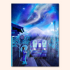 Starry Train Station