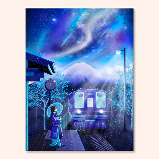 Starry Train Station