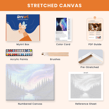 Paint by numbers - Stellar Woods - MyArt