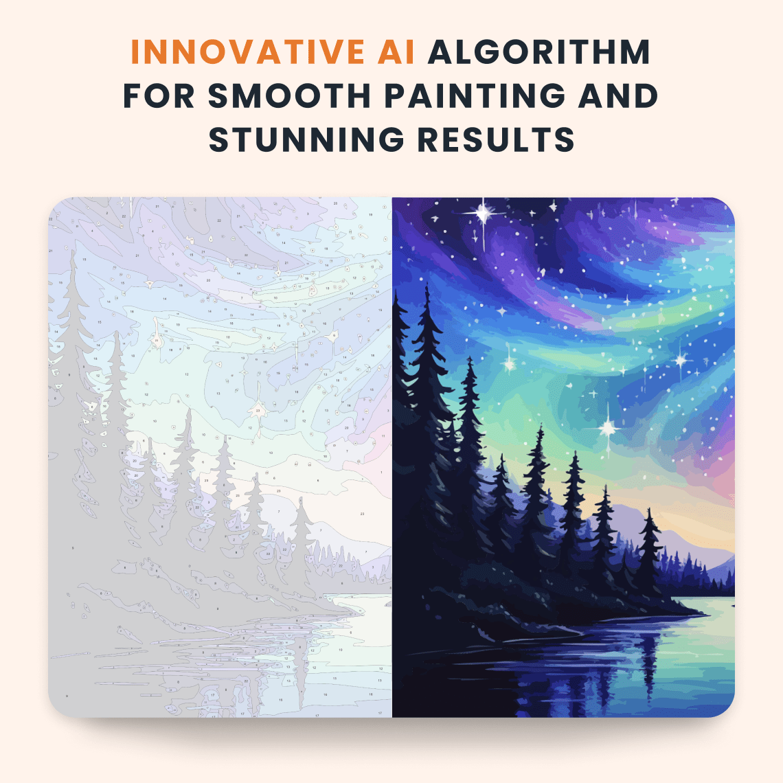 Paint by numbers - Stellar Woods - MyArt