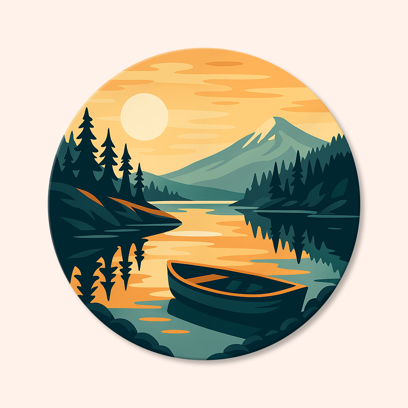 Paint by numbers - Calm Waters - MyArt