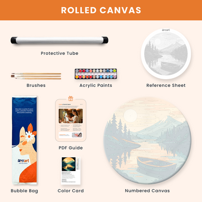 Paint by numbers - Calm Waters - MyArt