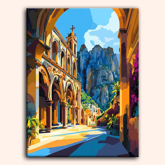 Paint by numbers - Stone Arches - MyArt