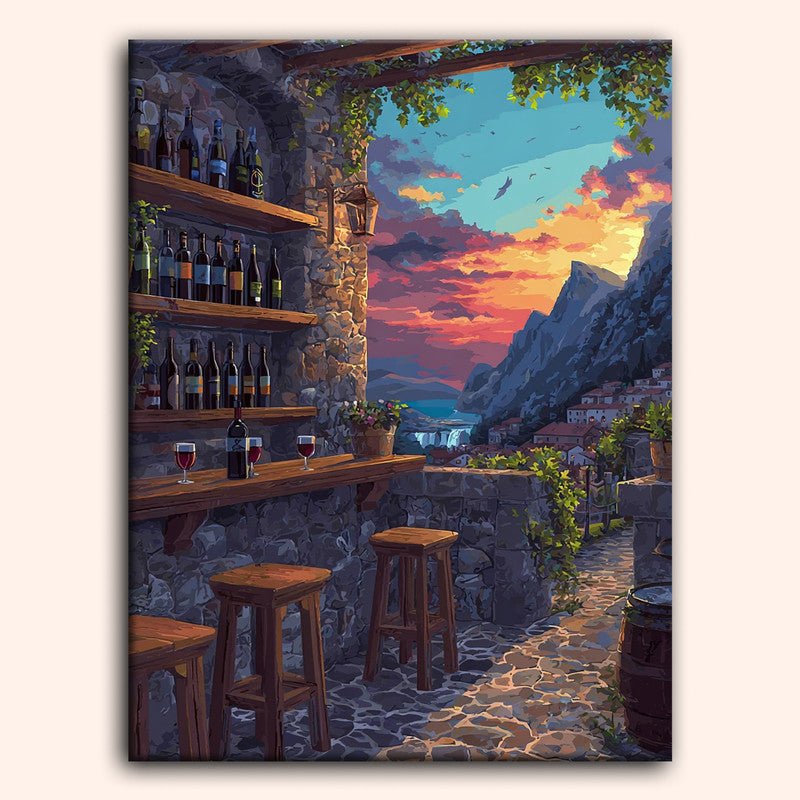 Paint by numbers - Stone Sunset - MyArt