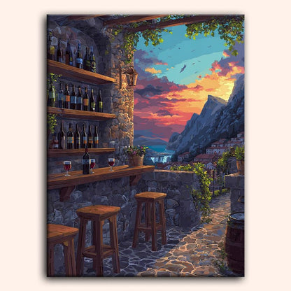 Paint by numbers - Stone Sunset - MyArt
