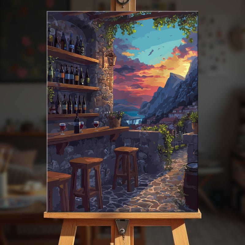 Paint by numbers - Stone Sunset - MyArt