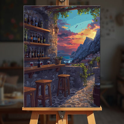 Paint by numbers - Stone Sunset - MyArt