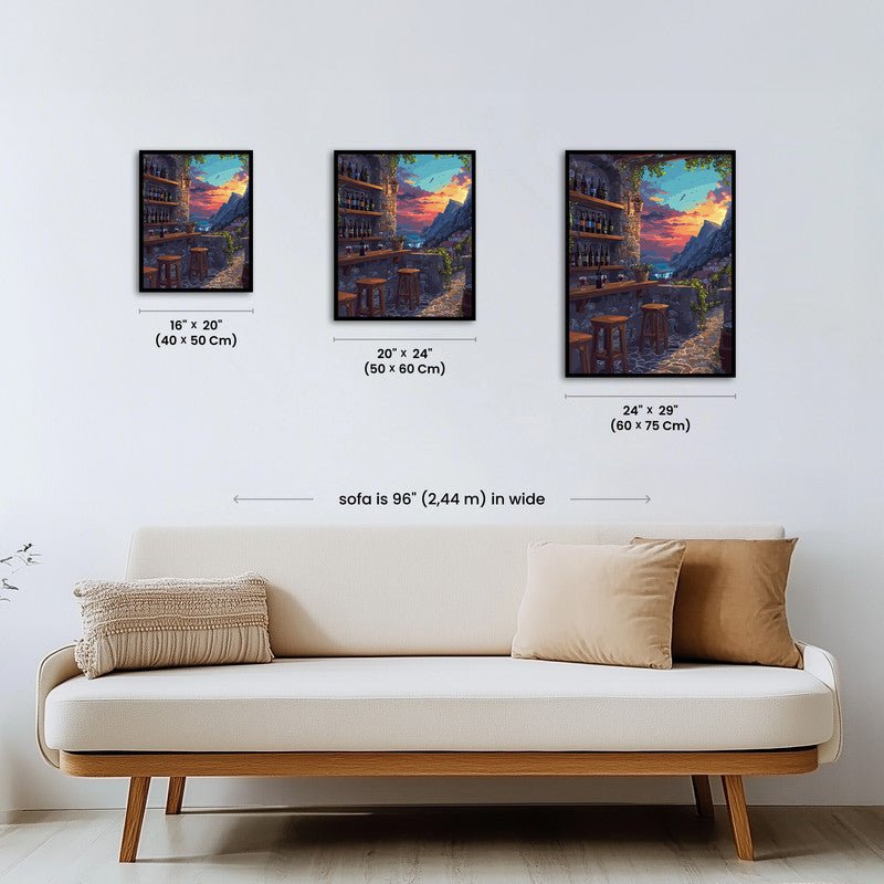 Paint by numbers - Stone Sunset - MyArt