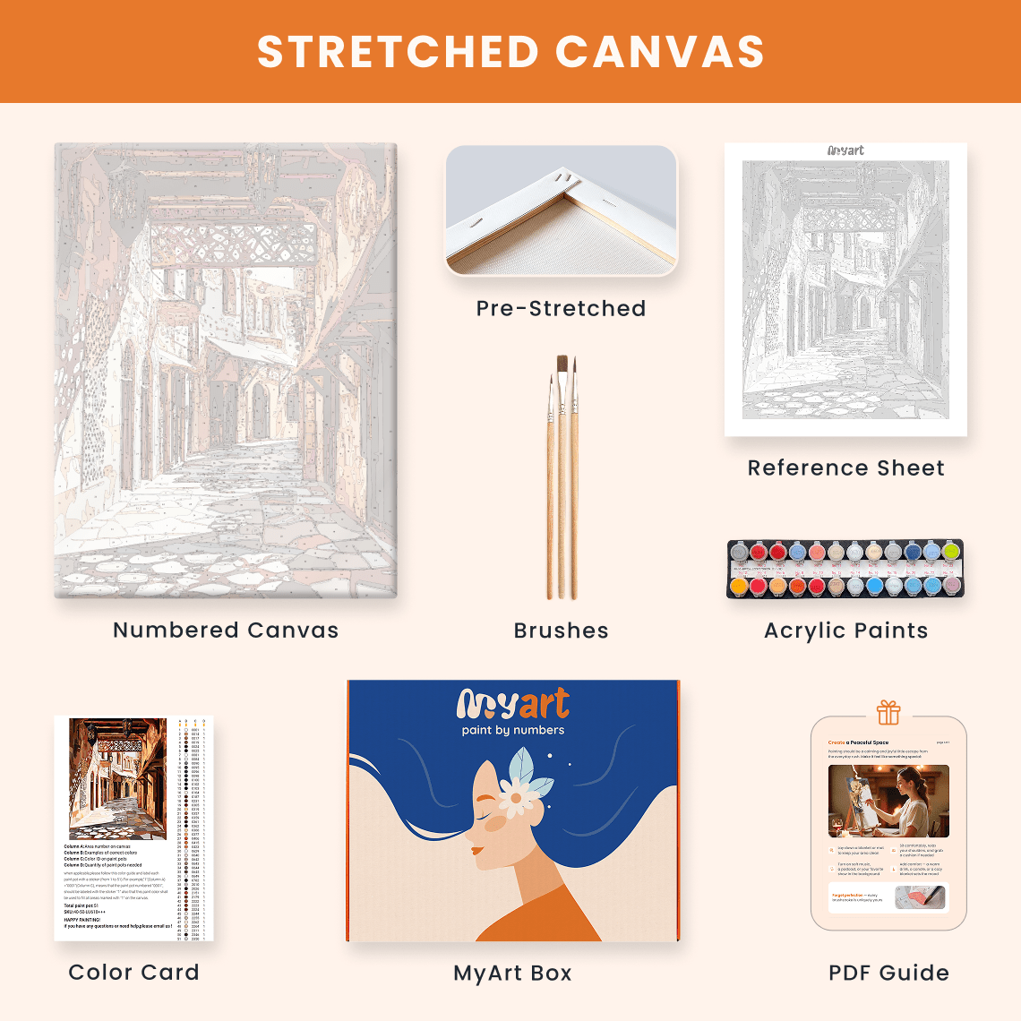 Paint by numbers - Stone Passage - MyArt