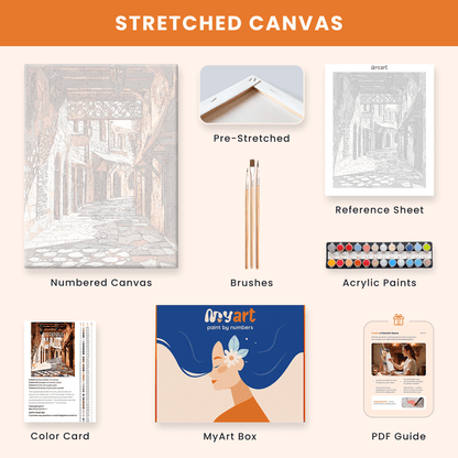 Paint by numbers - Stone Passage - MyArt