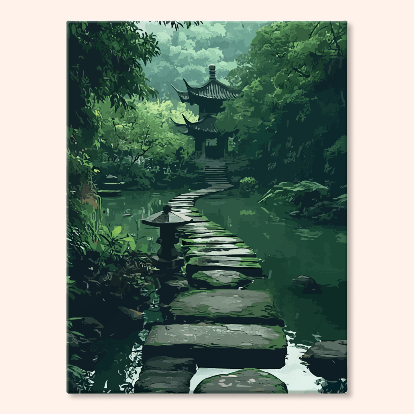 Paint by numbers - Stone Pathway - MyArt