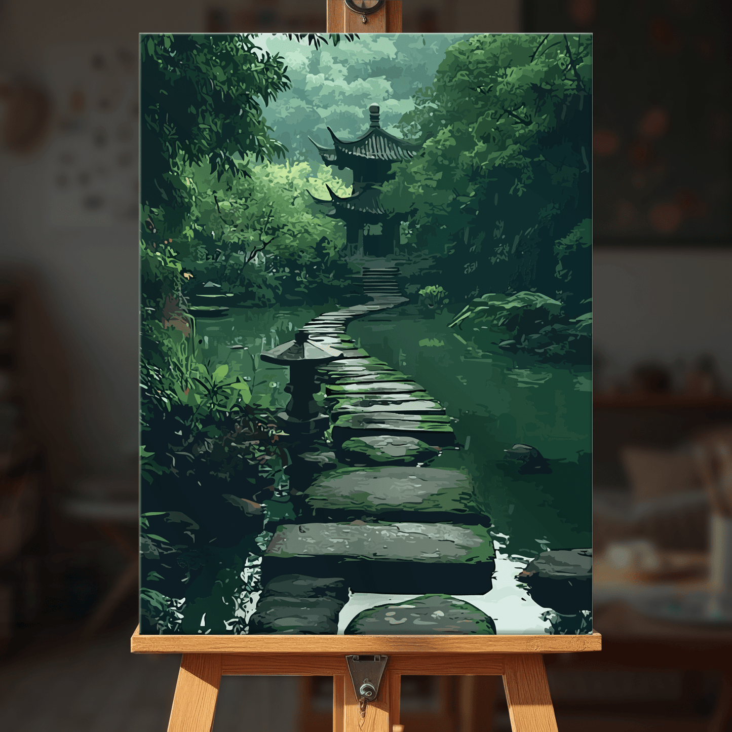 Paint by numbers - Stone Pathway - MyArt