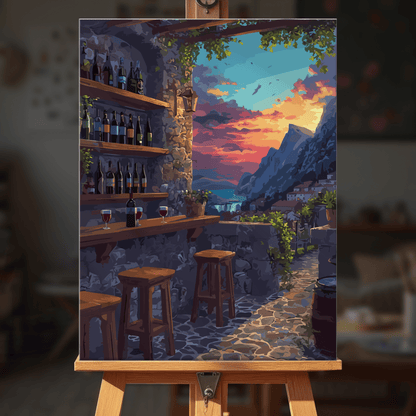 Paint by numbers - Stone Sunset - MyArt