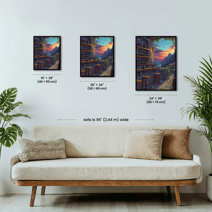 Paint by numbers - Stone Sunset - MyArt