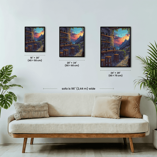 Paint by numbers - Stone Sunset - MyArt